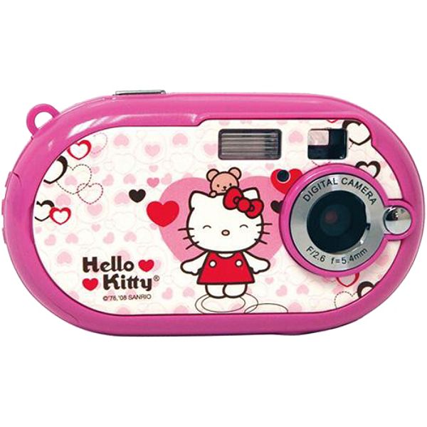 Hello Kitty Vga Digital Camera With Face Plates