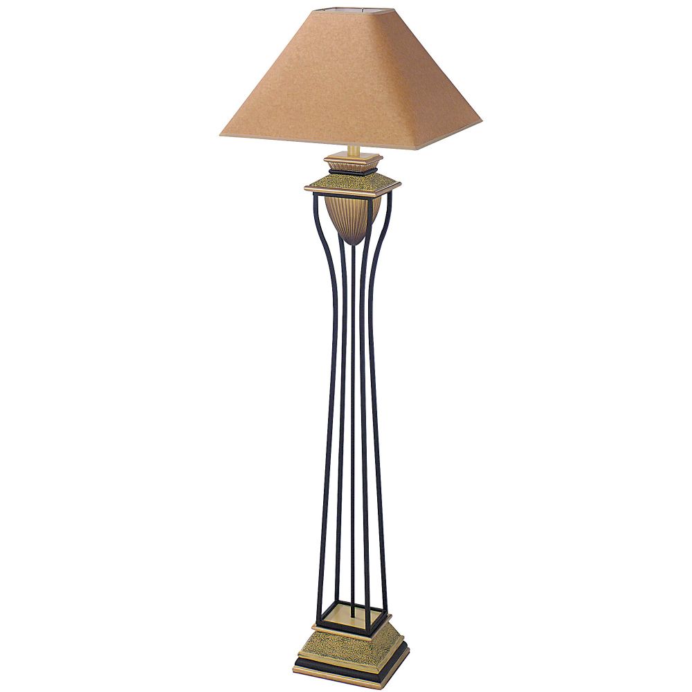 Ore Home Deco Floor Lamp - Antique Bronze (61'')