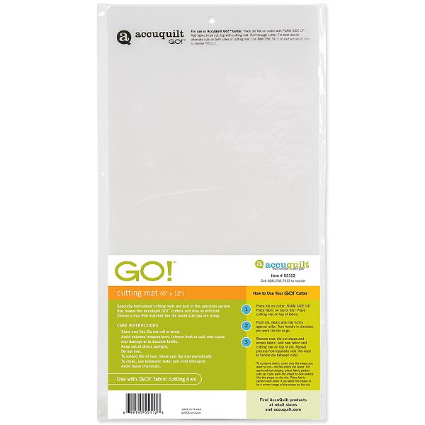 Accuquilt Go! Cutting Mat 6"x12"- 55112