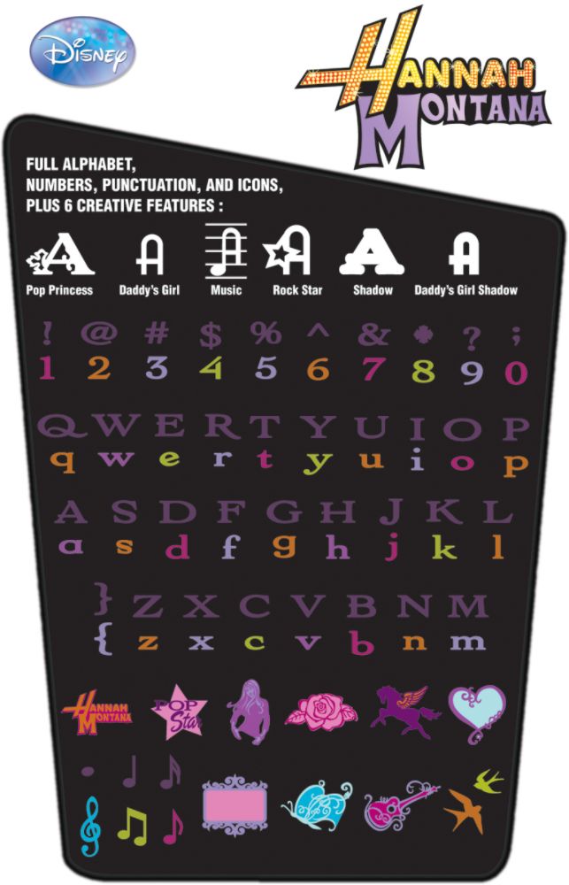 Provo Craft Cricut Hannah Montana Shape Cartridge- at Kmart.com
