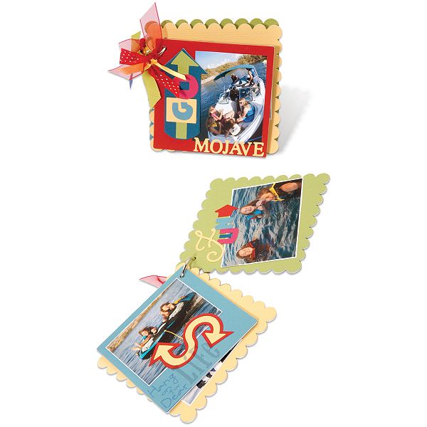 SIZZIX BY ELLISON Sizzix Bigz XL BIGkick/Big Shot Die-Scallop Rectangle Album