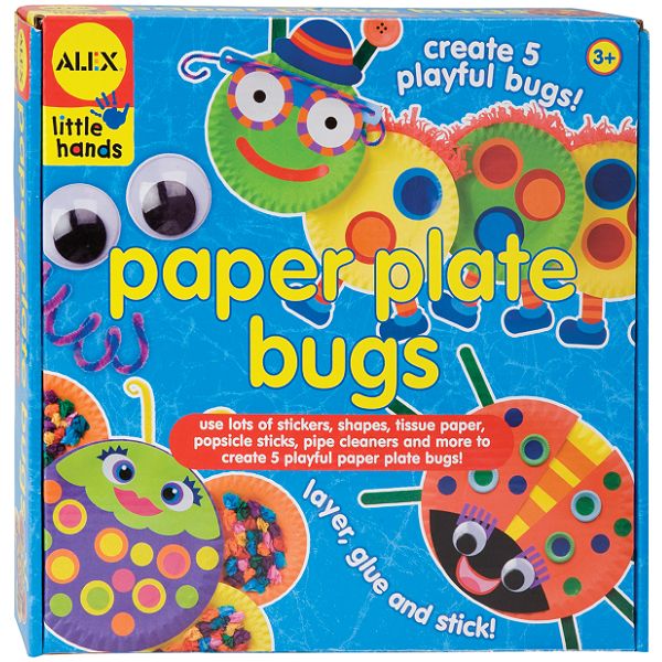 Alex Toys Little Hands Paper Plate Bugs Kit- 1415