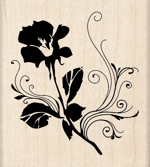 Inkadinkado Wood Mounted Rubber Stamp DD-Flower at Kmart.com