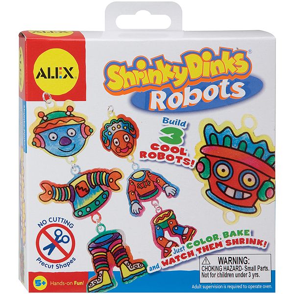 Alex Toys Shrinky Dink Kits-robots 493-R