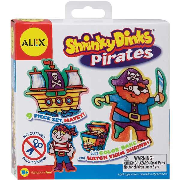 Alex Toys Shrinky Dink Kits-pirates 493-P