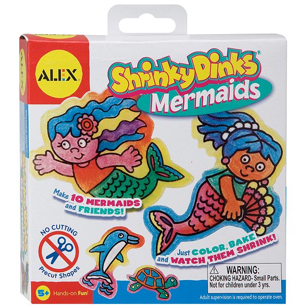 Alex Toys Shrinky Dink Kits-mermaids 493-M