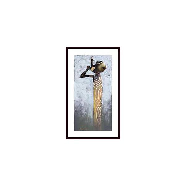 Aquarius I ,framing: Black Wood, White Matte 197103S61