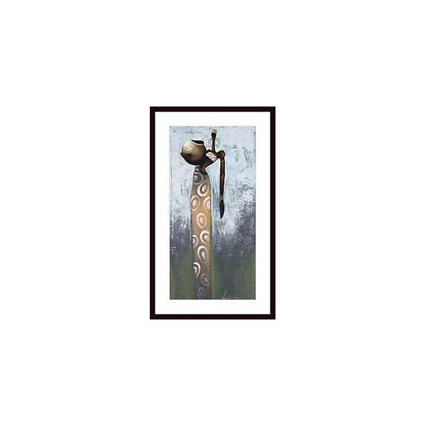 Aquarius Ii ,framing: Black Wood, White Matte 197104S61