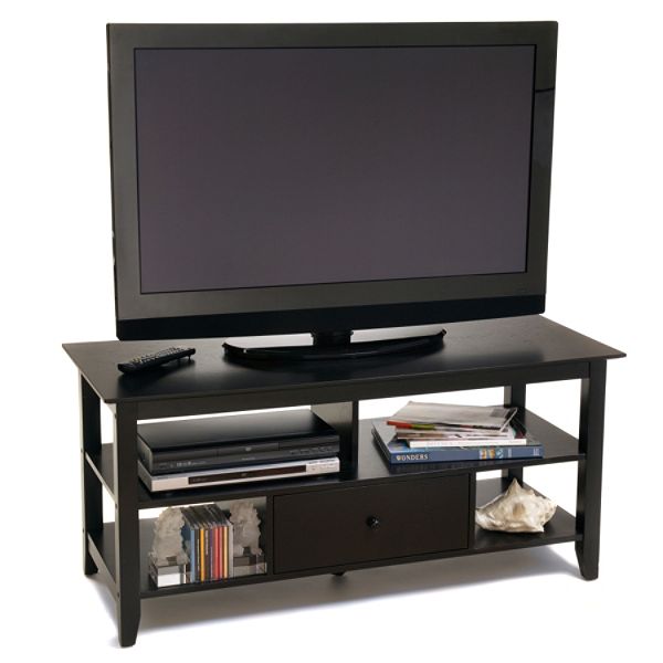 American Heritage Black Tv Stand R6-109