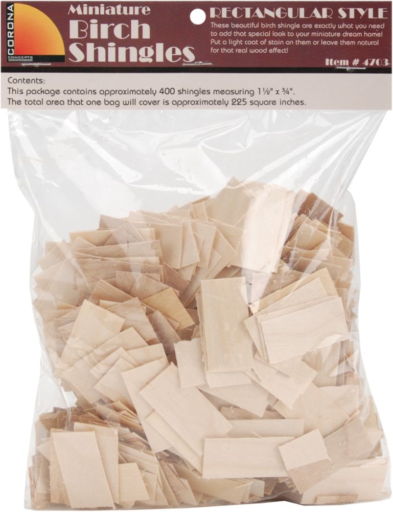 Greenleaf Dollhouse Shingles-Rectangular/Corona at Sears.com