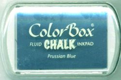 Clearsnap ColorBox Fluid Chalk Inkpad Prussian Blue