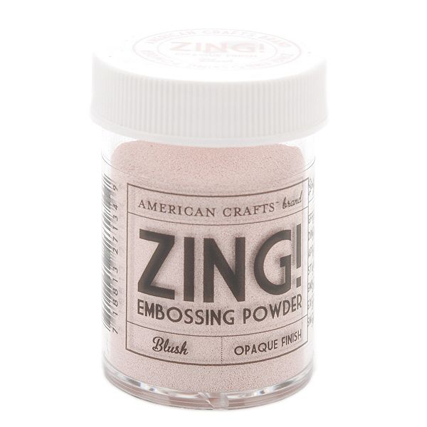 American Crafts Zing! Opaque Embossing Powder 1 Oz-blush ZOE-27134