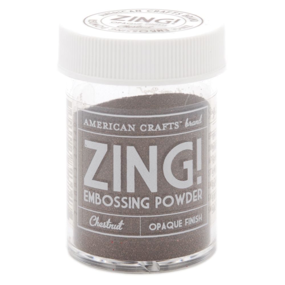 American Crafts Zing! Opaque Embossing Powder 1 Oz-Chestnut at Kmart.com
