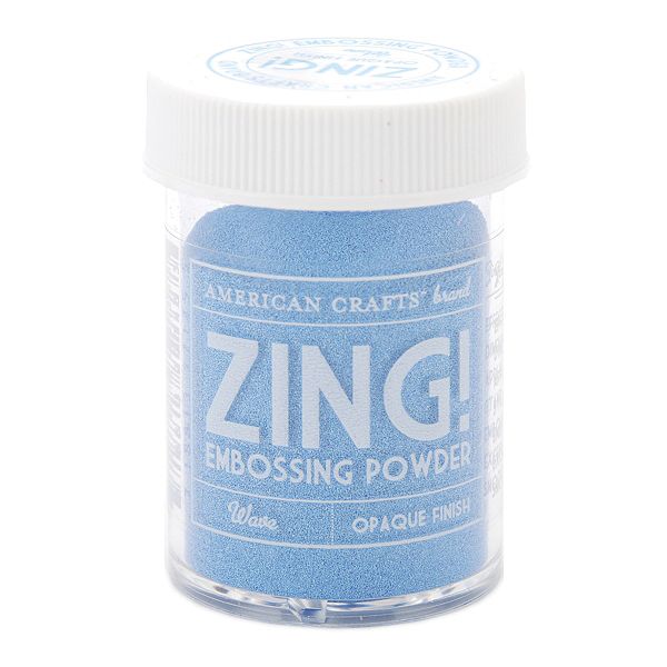American Crafts Zing! Opaque Embossing Powder 1 Oz-wave ZOE-27145