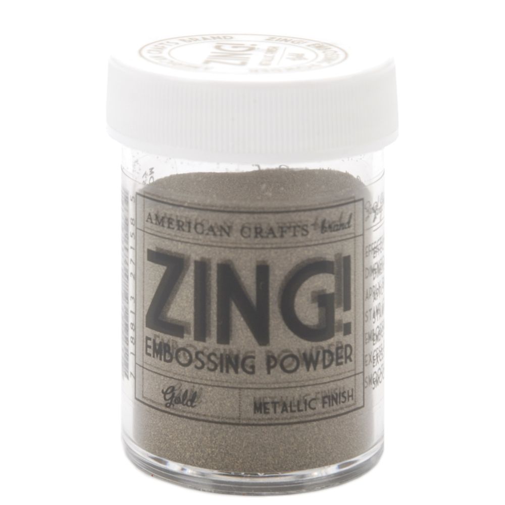 American Crafts Zing! Metallic Embossing Powder 1 Oz-Gold at Kmart.com