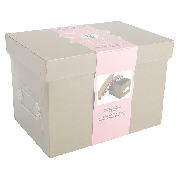 SIZZIX BY ELLISON Sizzix Storage Box Large-Tan