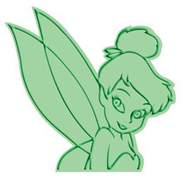 Provo Craft Cuttlebug 3"X3" Combo Die-Tinker Bell at Kmart.com