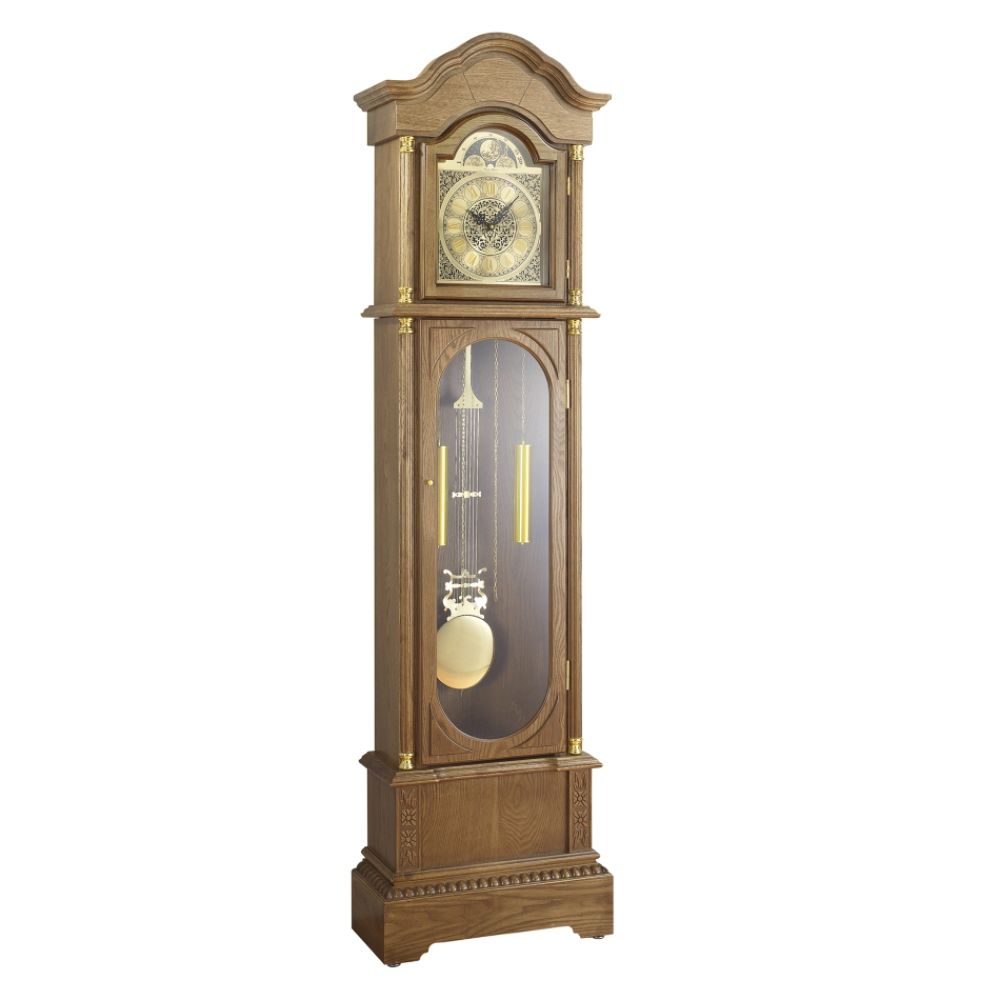 Essential Home Mission Oak Grandfather Clock