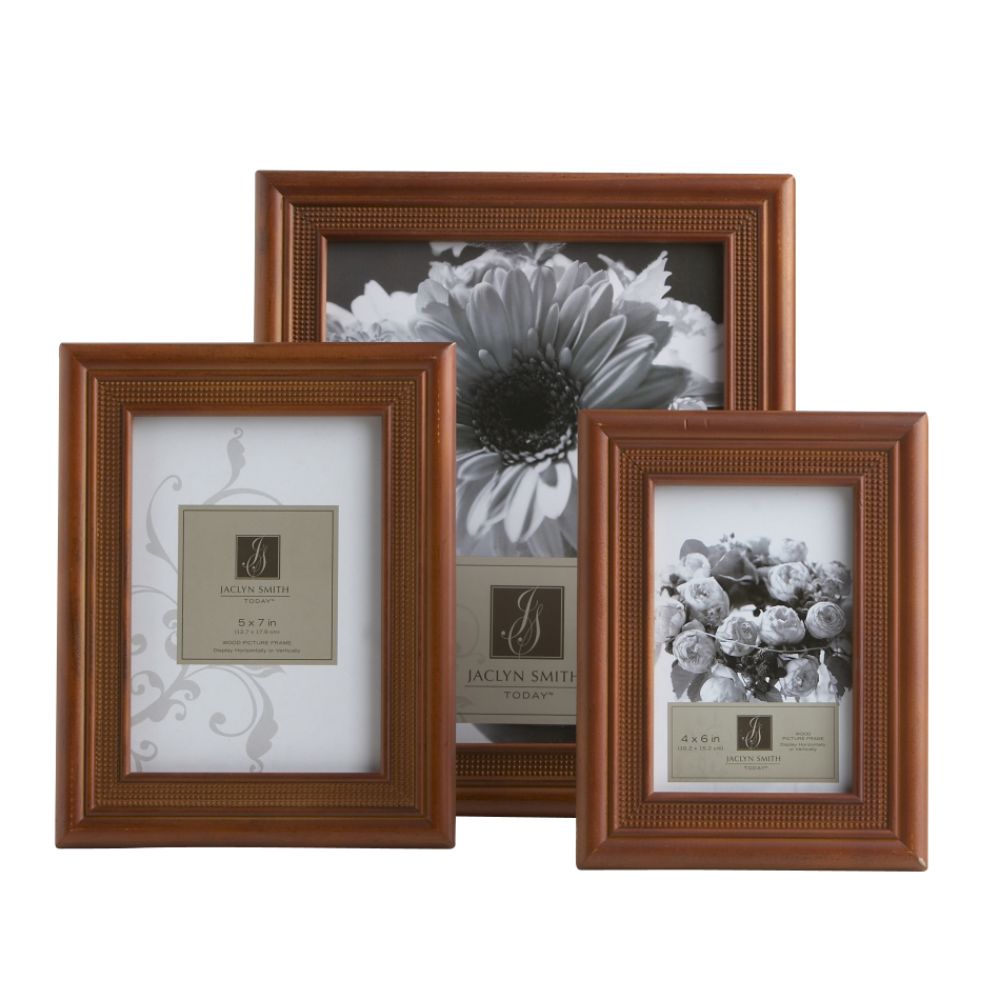 Jaclyn Smith Today Mongego Walnut Picture Frame 5 x 7