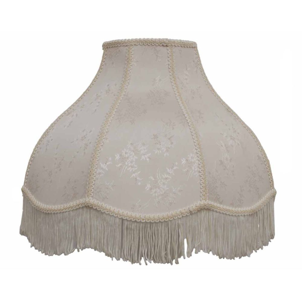  Lamp Shades on Essential Home Lamp Shade Jacquard Fringe Scalloped Reviews   Mysears
