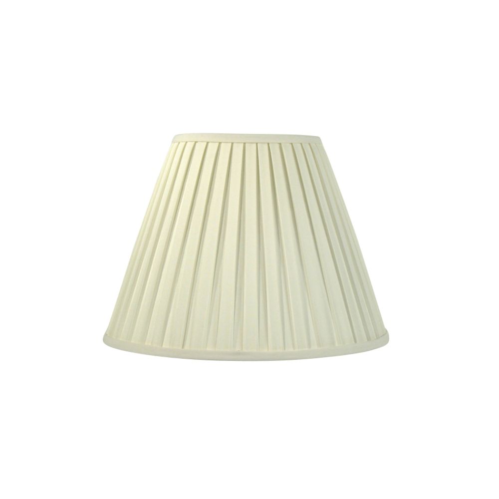 Essential Home Lamp Shade Ivory Box Pleat