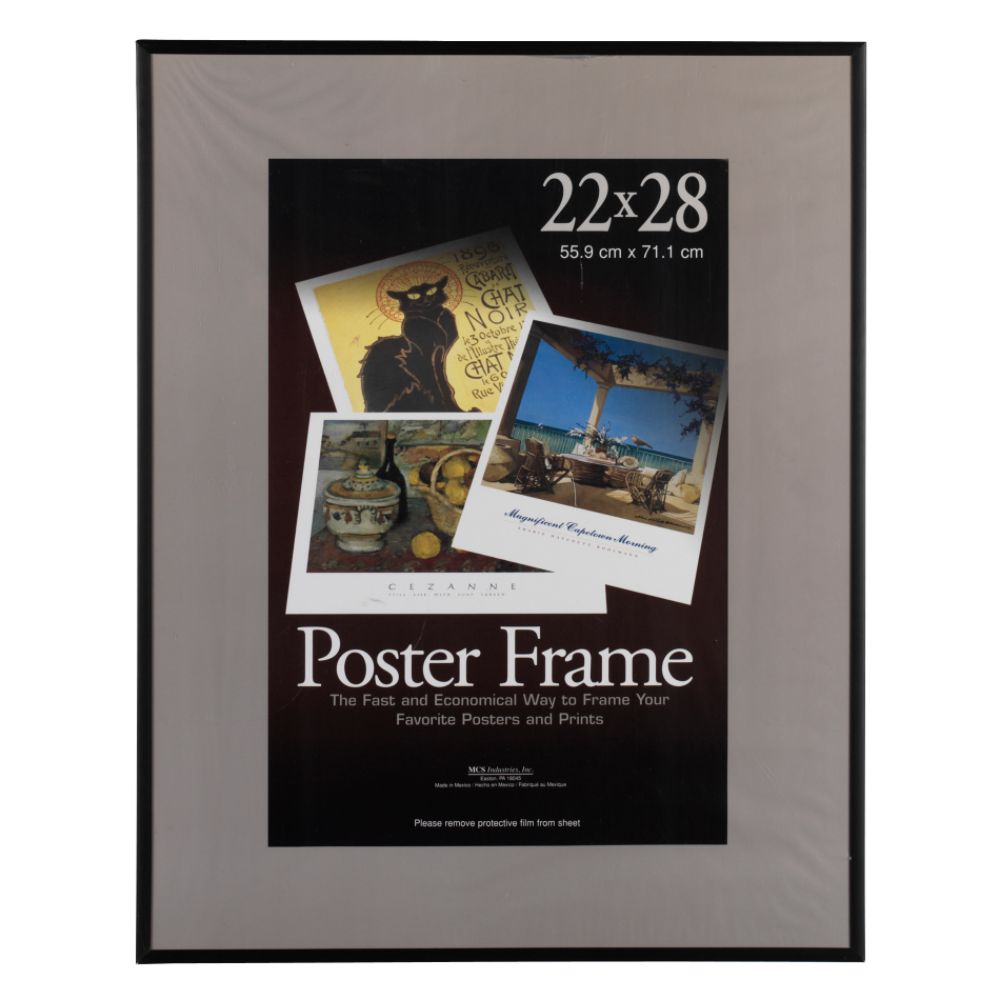 22x28 Black Poster Frame