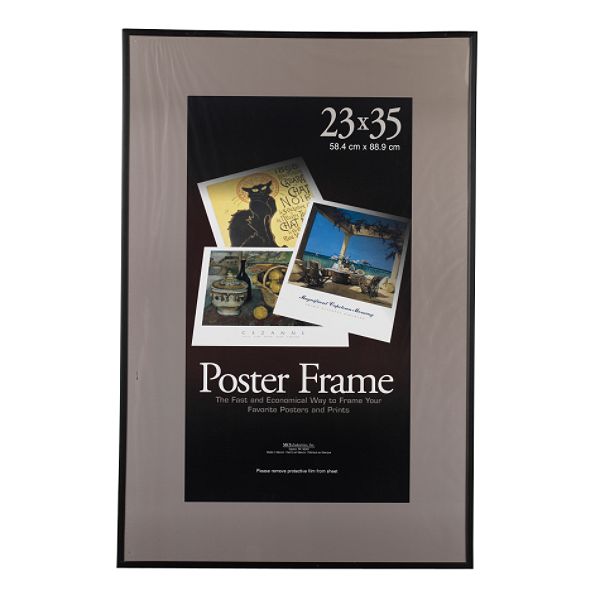 23x35 Black Poster Frame