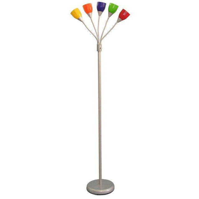 Essential Home Five Head Floor Lamp