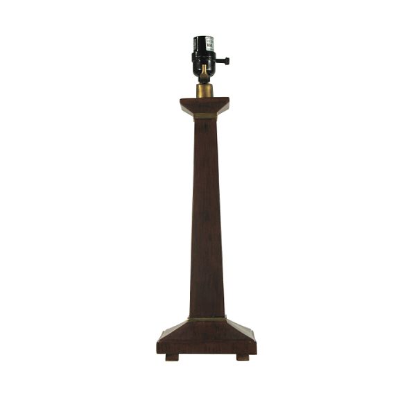 Essential Home Antique Brass Arts N Crafts Table Lamp Base