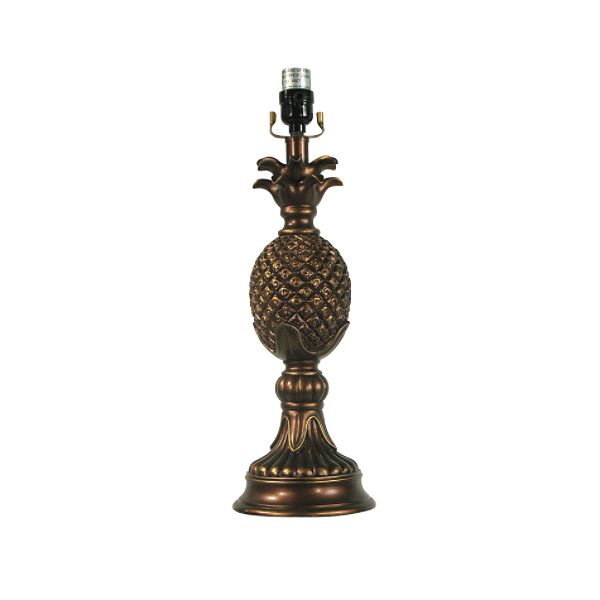 Essential Home Pineapple Poly-Resin Table Lamp Base