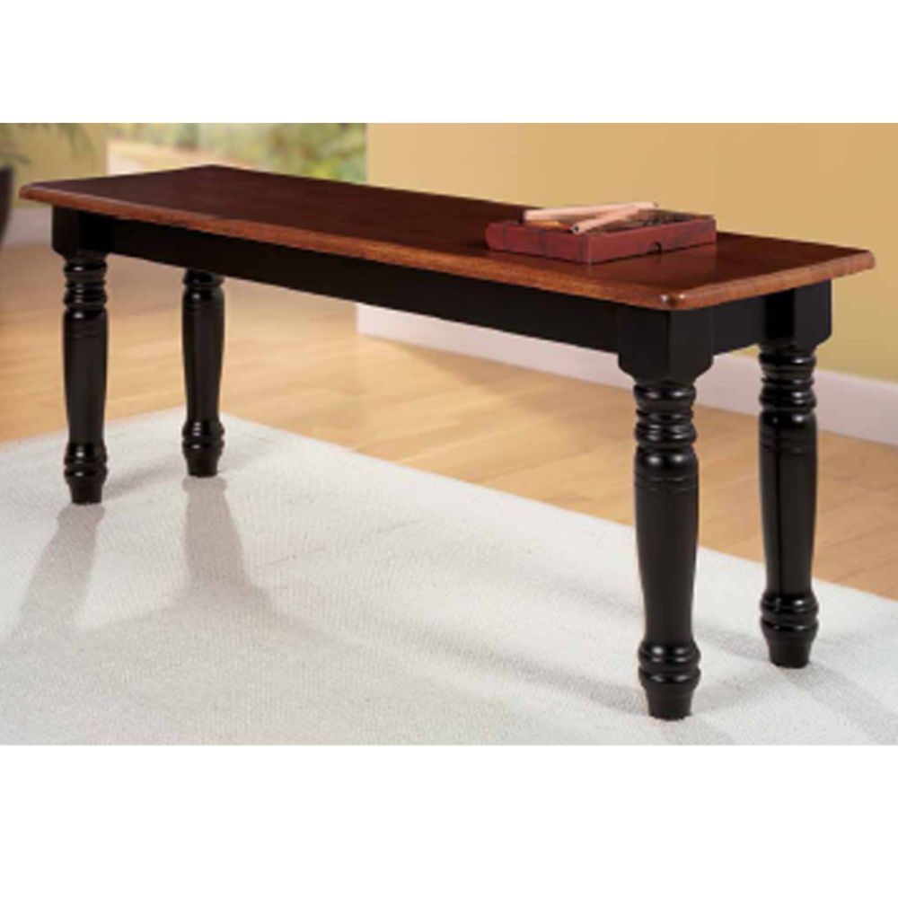 Essential Home Farmhouse Bench