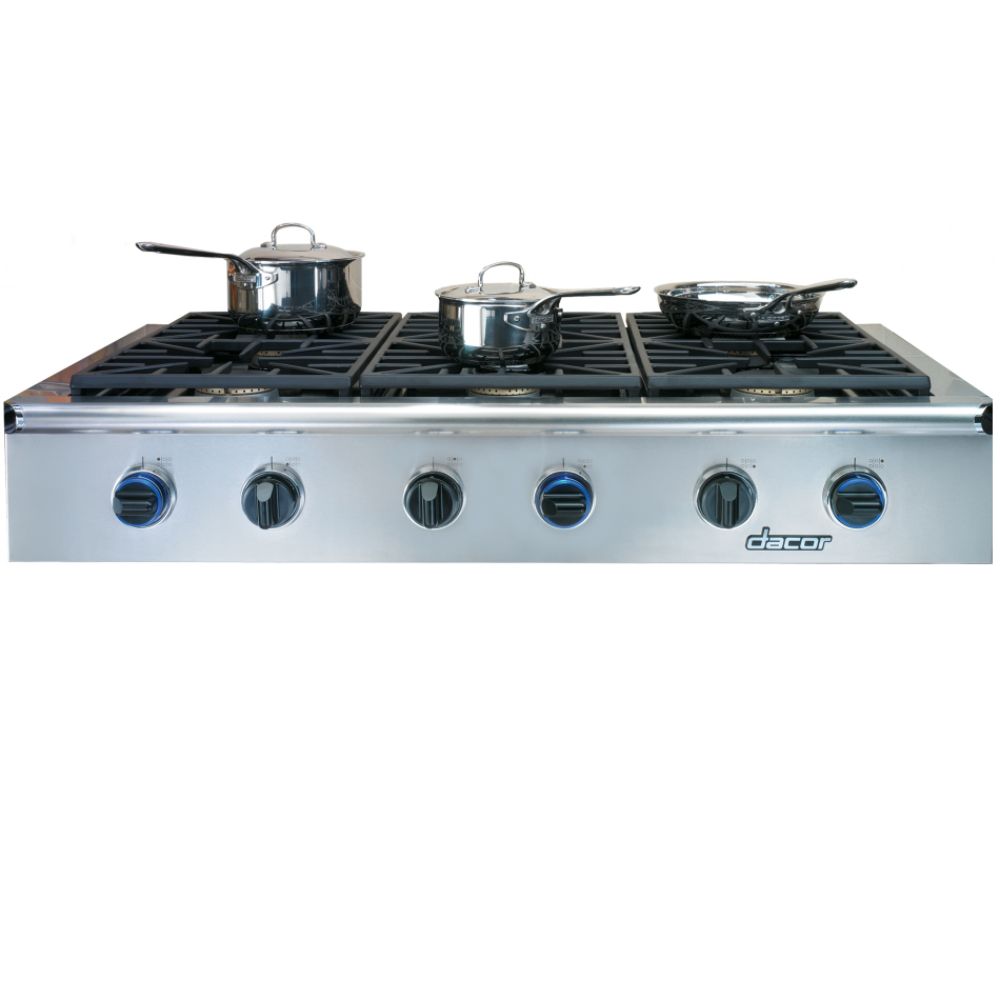 Dacor Discovery 48 In. Gas Rangetop, Stainless Steel - High-Altitude by