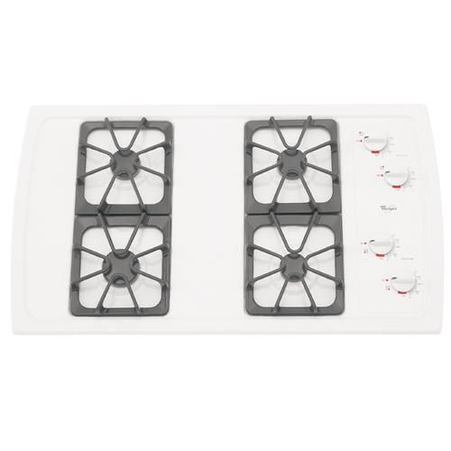 Whirlpool 36 in. Gas Cooktop with Sealed Burners