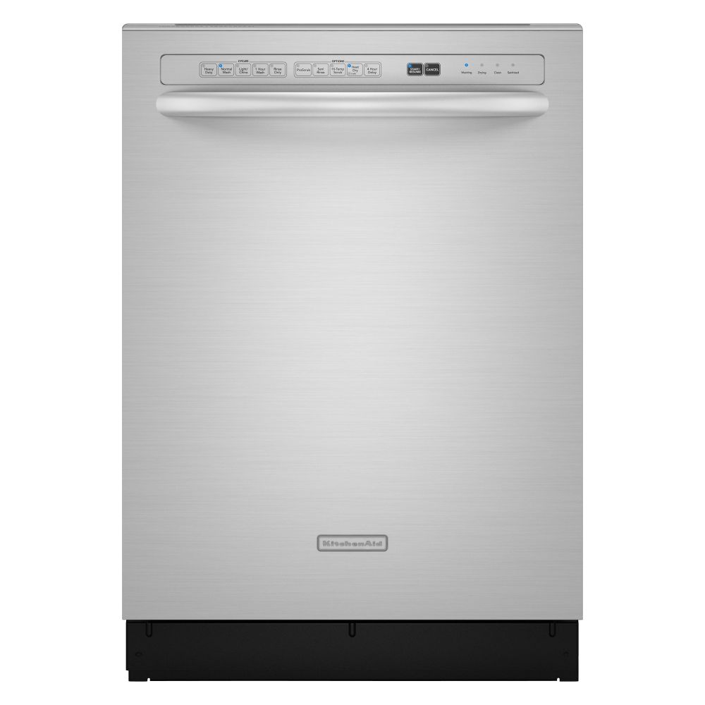 KitchenAid Superba EQ Series 24" Built-In Dishwasher with Pro Scrub (KUDE70CV)