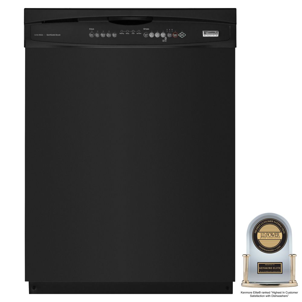 Kenmore Elite 24 in. Elite� Built-In Dishwasher w/ Ultra Wash Filtration...