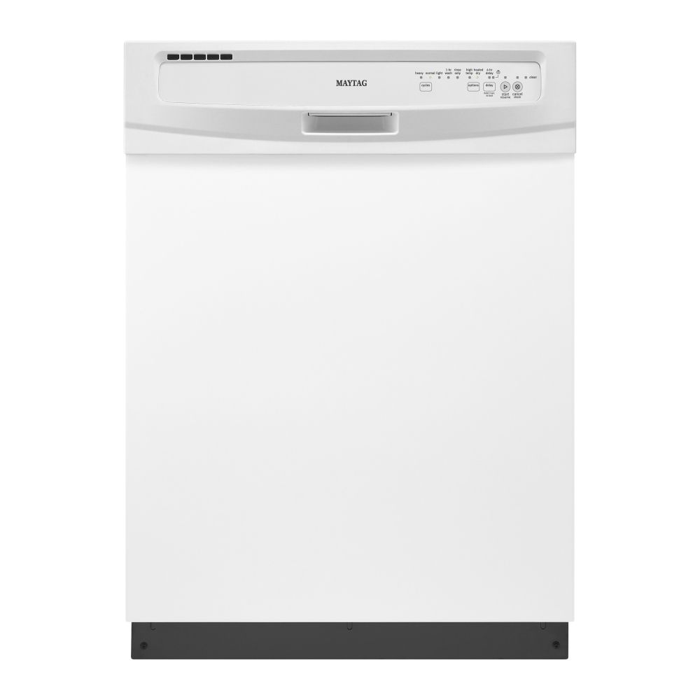 Maytag 24" Built-In Dishwasher - White ENERGY STAR®