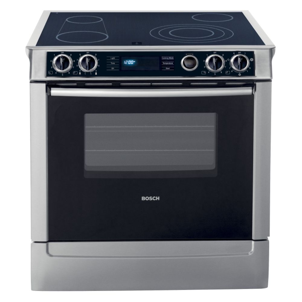 Bosch&nbsp; 30'' Electric Radiant Slide-In Range