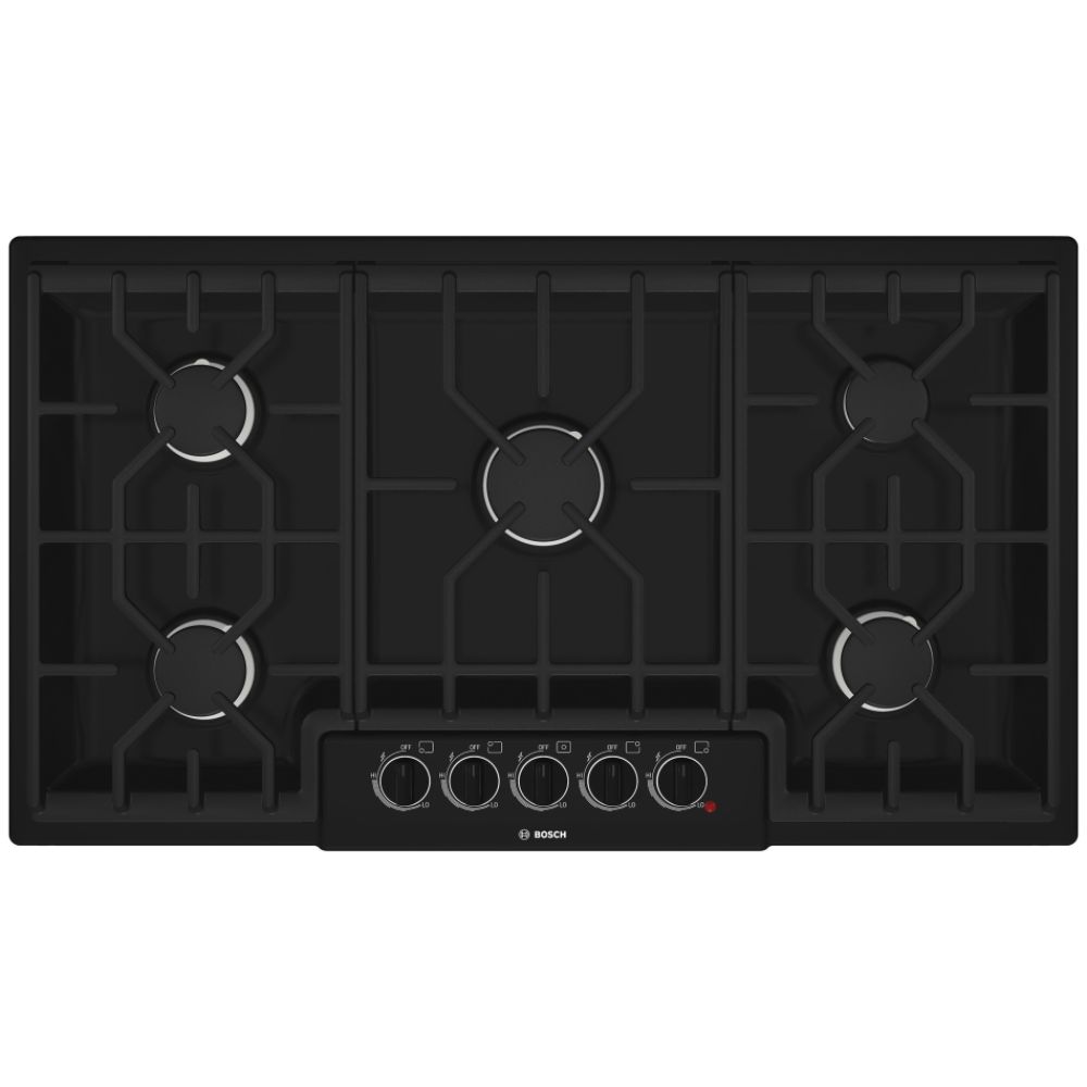 Bosch 500 Series 36" Five-Burner Gas Cooktop NGM56