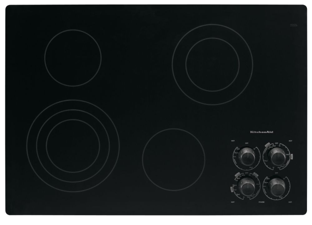 KitchenAid 30" Electric Ceran&reg; Glass Cooktop                                                                                            