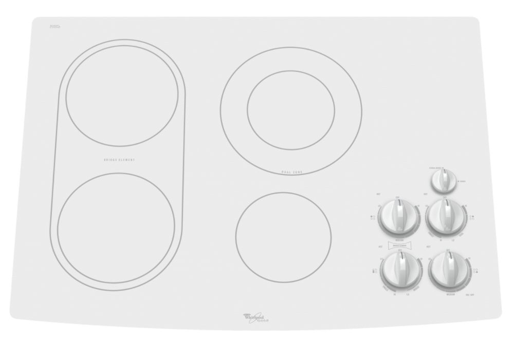 Whirlpool Gold 30" Electric Cooktop with AccuSimmer Elements GJC3034R