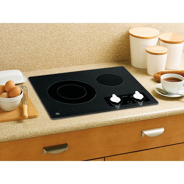 Ge Appliances White 21" Electric Cooktop Jp256 - JP256