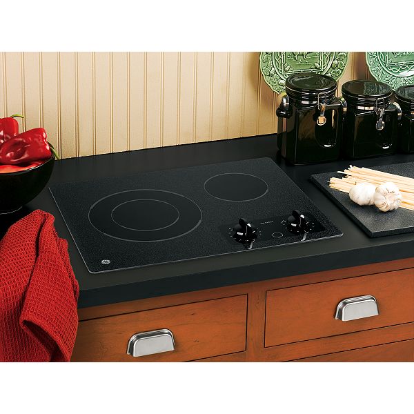 Ge Appliances Black 21" Electric Cooktop Jp256 - JP256