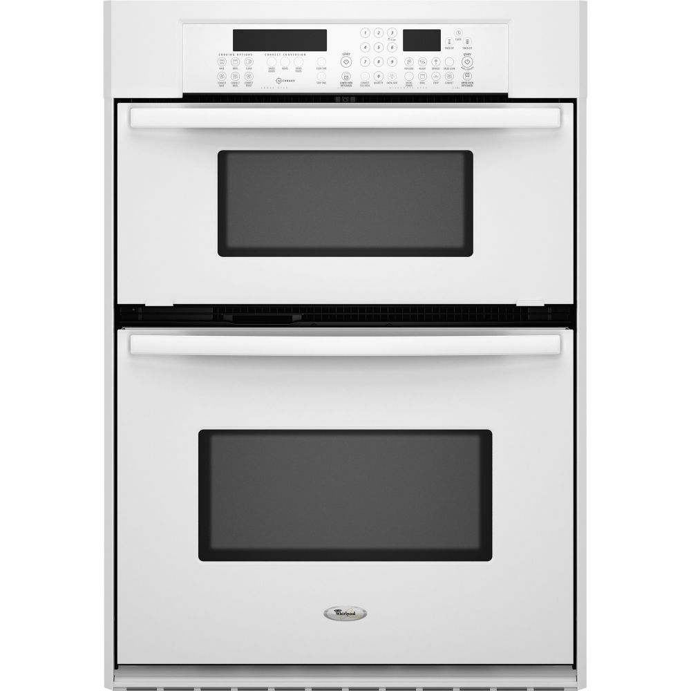 Whirlpool 30" Wall Oven w/ True Convection Baking Plus Microwave GSC309PV