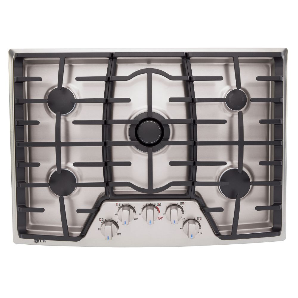 LG 30" Gas Cooktop LCG3091