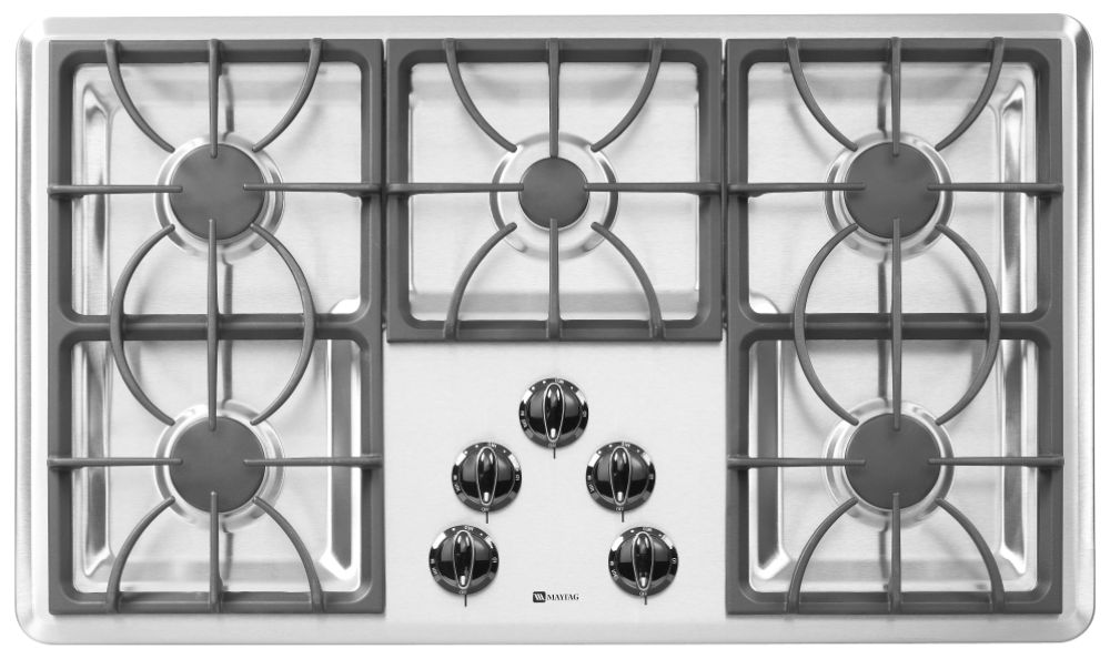 Maytag 36 in. Gas Cooktop with 5 Sealed Burners