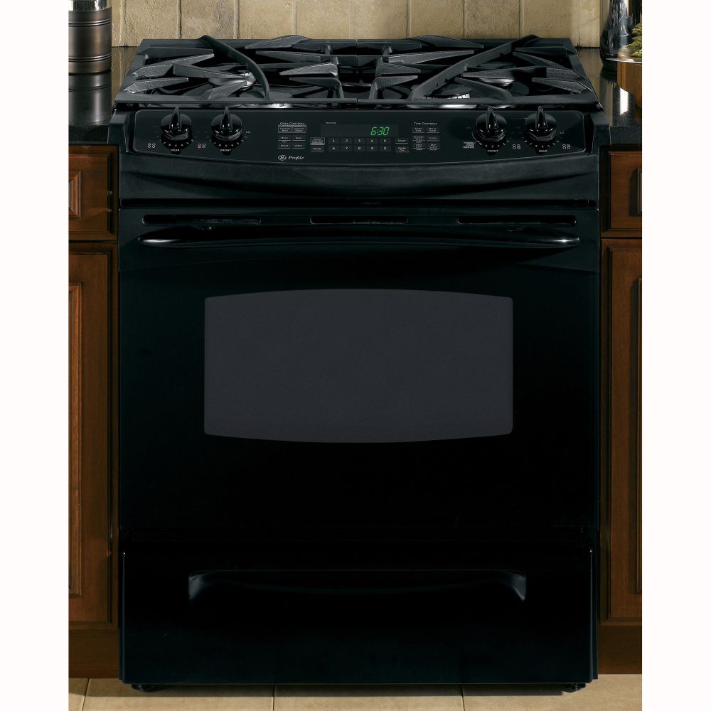 GE Profile 30" Slide-In Dual Fuel Range P2S975