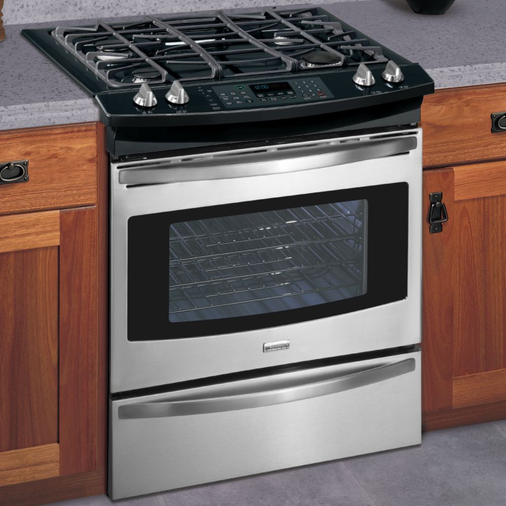 Kenmore Elite 30" Slide-In Dual Fuel Range 4103