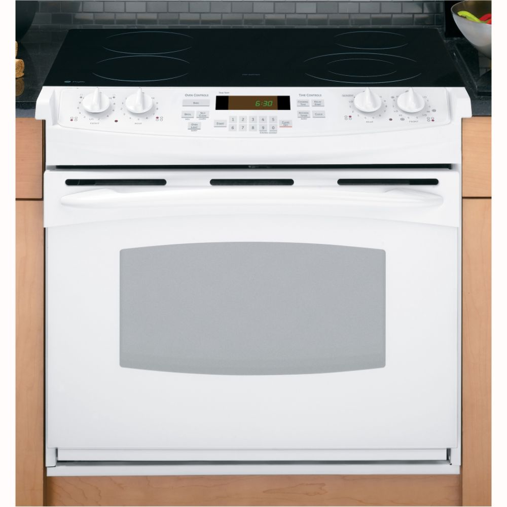 GE Profile 30" Electric Self-Clean Drop-In Range with Radiant Cooktop