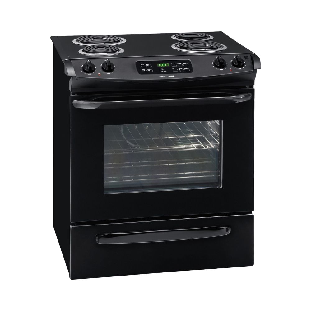 Frigidaire 30 in. Electric Self-Clean Coil Top Slide-In Range
