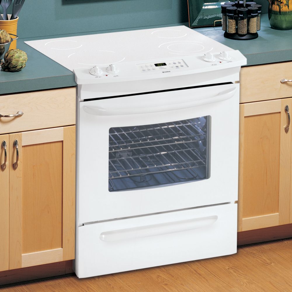 Kenmore 30 in. Electric Self Clean Slide-In Range with Ceramic Smoothtop...